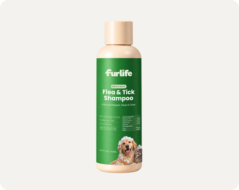 Flea & Tick Shampoo for Dogs and Cats (TEST)